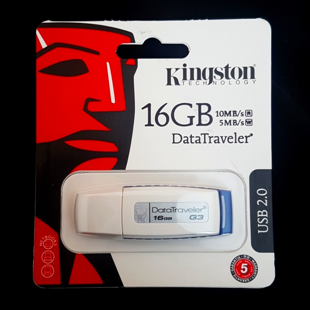 16 GB datatraveler flash drive USB 2.0